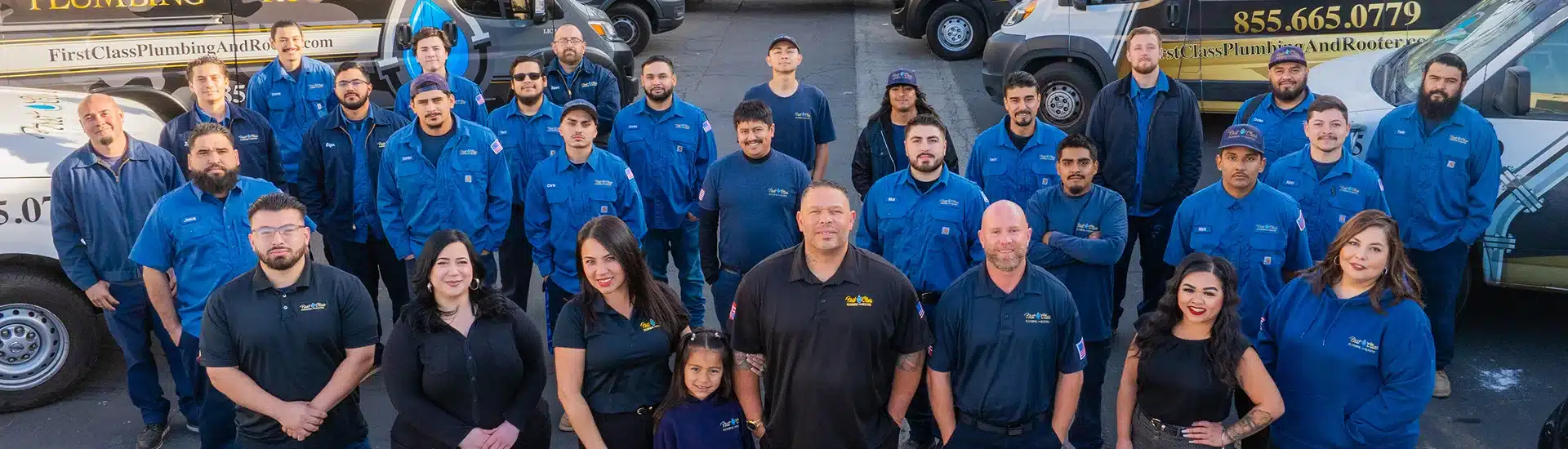 First Class Plumbing and Air Team