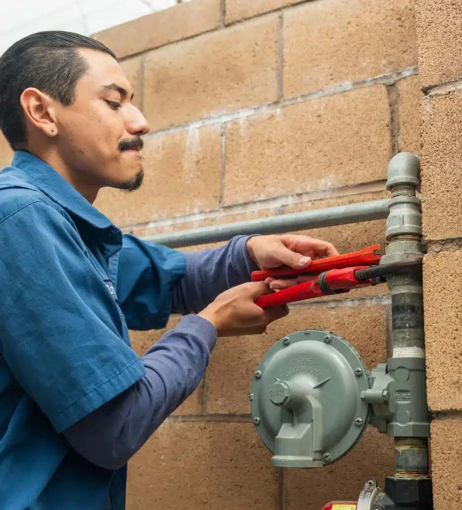 Gas Line Repair - First Class Plumbing and Air