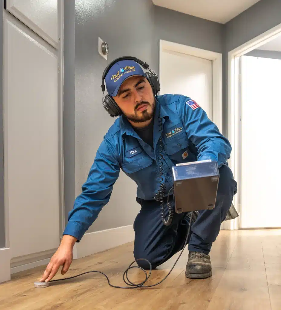 Water Leak Detection Rancho Cucamonga - First Class Plumbing and Air