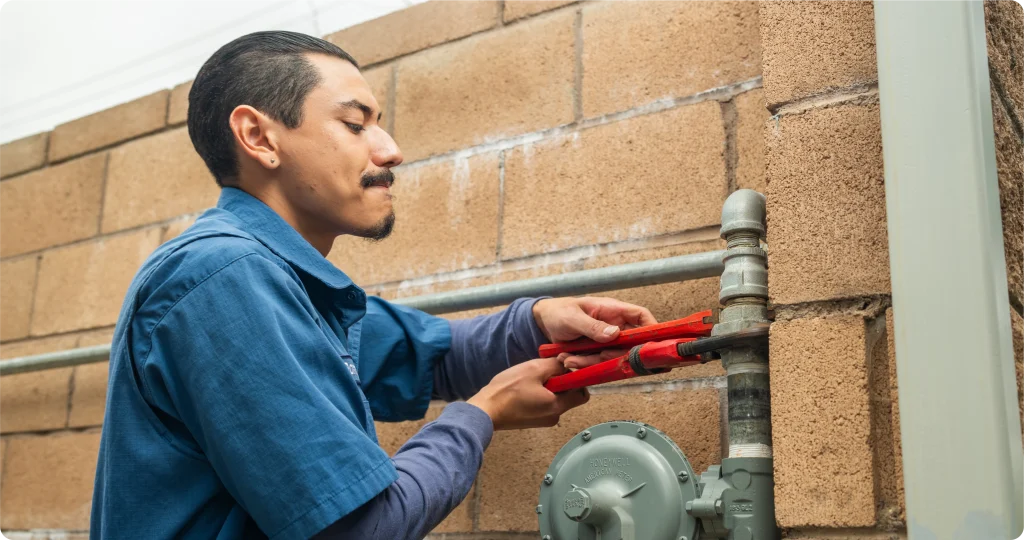 $45 OFF Gas Pressure Test - First Class Plumbing and Air