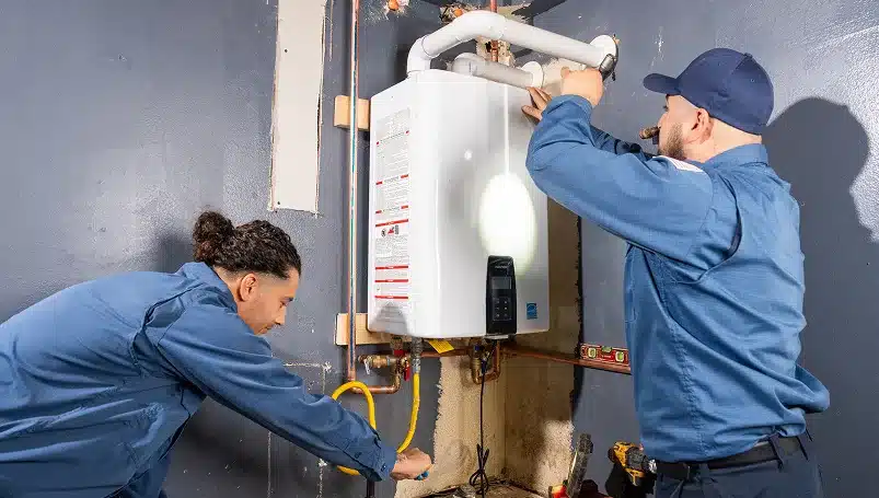 Contact First Class Plumbing and Air Team